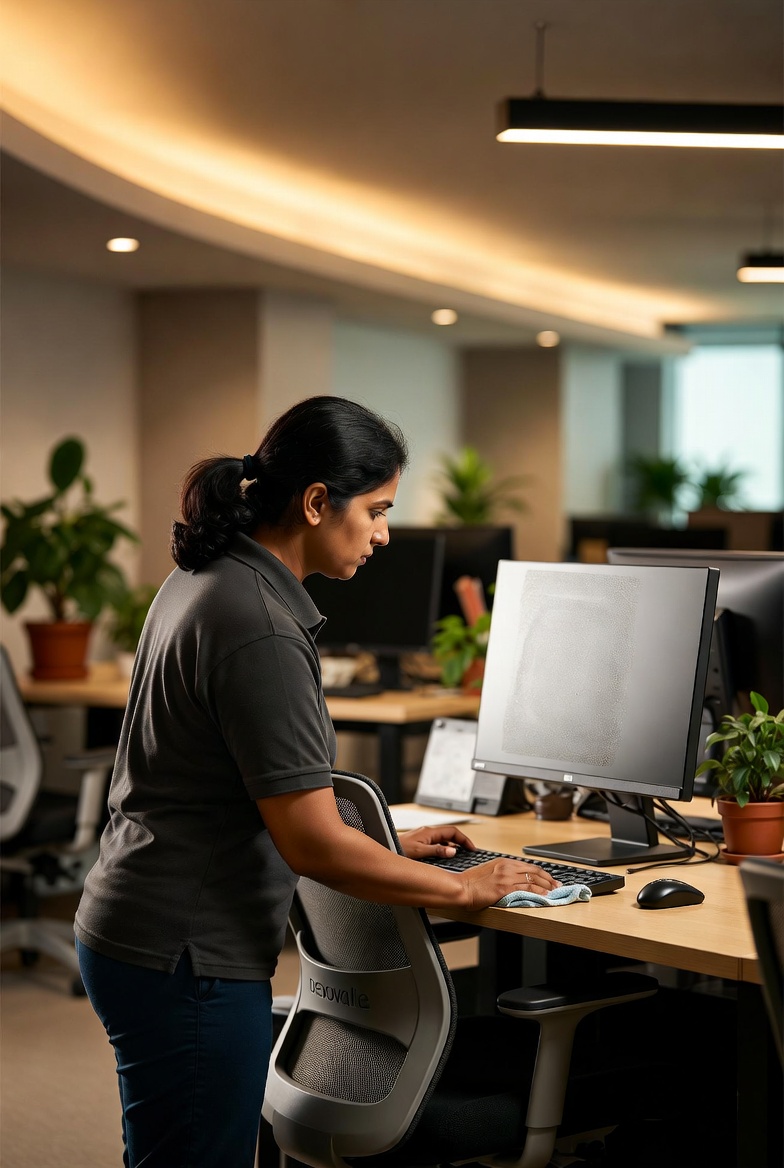 Office and commercial cleaning